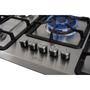 Imagem de Cooktop Inox 5 Bocas à Gás Tripla Chama Infinity Bivolt Fischer