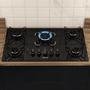 Imagem de Cooktop Itatiaia 5 Bocas Essencial Preto