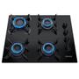 Imagem de Cooktop Itatiaia Electra 4 Bocas Com Mesa de Vidro Temperado e Acendimento Superautomático