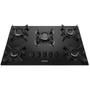 Imagem de Cooktop Itatiaia Electra 5 Bocas Mesa de Vidro Temperado e Acendimento Superautomático Preto Bivolt