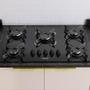 Imagem de Cooktop Itatiaia Electra 5 Bocas Mesa de Vidro Temperado e Acendimento Superautomático