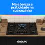 Imagem de Cooktop Itatiaia Essencial 5 Bocas Mesa Vidro Preto Bivolt