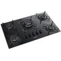 Imagem de Cooktop Itatiaia Essencial 5 Bocas Tripla Chama Preto - Bivolt