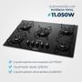 Imagem de Cooktop Mondial 5 Bocas a Gás - CTG-02