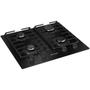 Imagem de Cooktop Mueller 4 Bocas 59cm com Grade Dupla MCG4BM Bivolt