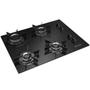 Imagem de Cooktop Mueller 4 Bocas Queimador Ultra Chama MCG4BB Bivolt