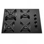 Imagem de Cooktop Supreme 4 Bocas com Mesa De Vidro e Tripla Chama Dako Atlas