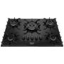 Imagem de Cooktop Tripla Chama Itatiaia Itamaster 5 Bocas Vidro Temperado Preto Bivolt