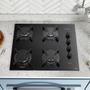 Cooktop U Top 4 Bocas com Mesa de Vidro Atlas Imagem de Cooktop U Top 4 Bocas com Mesa de Vidro Atlas