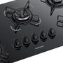 Imagem de Cooktop Vidro Temperado 5 Bocas Essencial Preto Itatiaia