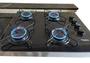 Imagem de Cooktop win flat 4 bocas de sobrepor acend. manual vd preto