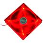 Imagem de Cooler 139x139mm Akasa MOD com Led Vermelho - AK-FN075