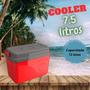 Cooler Caixa Térmica Com Alça de 7,5 Litros para 12 Latas - Unitermi Imagem de Cooler Caixa Térmica Com Alça de 7,5 Litros para 12 Latas