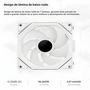 Imagem de Cooler CPU ARGB 360mm Teucer JM-1 - Ventilador com Caixa de Resfriamento Sem Fio PWM