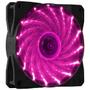 Imagem de Cooler Fan 120mm (12cm) C/15 Leds Rosa