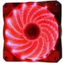 Imagem de Cooler FAN 120MM Vermelho 15 LEDS OEX F20