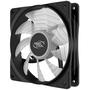 Imagem de Cooler Fan Deepcool RF120W, 120mm, LED Branco, Preto - DP-FLED-RF120-WH