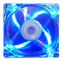 Imagem de Cooler Fan Gamer 8cm 80mm Com LED Azul Ventoinha Gabinete PC