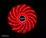 Imagem de Cooler fan gamer ventilador 12cm led vermelho ar silencioso