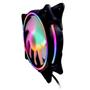 Imagem de Cooler Fan para Gabinete Multicolor AC Raibow 12MM G-fire 120X120X25mm- EW2312R