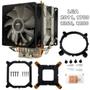 Imagem de Cooler Gamer Universal Duplo Fan Azul Com Led Dex - Dx-9300b-az