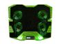 Imagem de COOLER GAMER VERDE COM LED WARRIOr ac292 multilaser