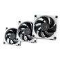 Imagem de COOLER HYTE THICC FP12 KIT-3 120MM Branco/Preto - FAN-HYTE-FP12-BW-3