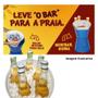 Imagem de Cooler Mini Bar para Bebidas com Tampa Petisqueira em Plastico Vermelho  Goma 