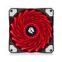 Imagem de Cooler P/ Gabinete Hayom 120MM Vermelho - FC1300