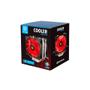 Imagem de Cooler p/ processador universal duplo cl-190 vermelho hoopson amd e intel