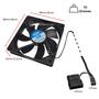 Imagem de Cooler Para Gabinete Ou Cpu 2500 Rpm Silencioso 80mm KPVR313