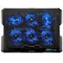 Imagem de Cooler para notebook com 6 fans e led azul ac282