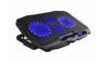 Imagem de Cooler Para Notebook Ingvar Gamer Com Led Azul E 4 Ventoinhas Warrior - Ac332