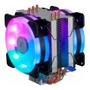 Imagem de Cooler para Processador Gamer Rgb Intel Amd I9 I7 1151 2011 Am4 Ryzen 7 9 Dex DX-9107D