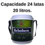 Imagem de Cooler Térmica 24 Latas Bebidas 20 Litros Cor:Verde