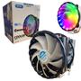 Imagem de Cooler universal para processador fan duplo rgb 120mm kp-vr305