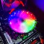 Imagem de Cooler universal para processador fan duplo rgb 120mm kp-vr305