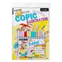 Imagem de Copic Ciao - Estojo com 12 Cores - C/ Livro