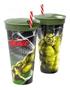 Imagem de Copo 2 em 1 Hulk de 540ml Marvel Plasútil