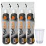 Imagem de Copo 300ml  330ml descartável liso chopp pp c/100 chopp suco