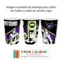 Imagem de Copo 320ml do Batman kit com 6 unidades para festa infantil