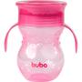 Imagem de Copo 360 com alca rosa 250ml buba