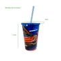 Imagem de Copo 550ml com Canudo - Temas Oceano Dino Astronauta