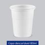 Imagem de Copo 80Ml Descartavel Caixa C/3000 - Branco - Copa