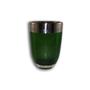 Imagem de Copo Acrílico 300 Ml Com Detalhe Cromado Ky742 Verde