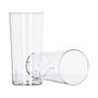Imagem de Copo Acrílico Cristal 340ml Strawplast com 10 unidades