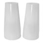 Imagem de Copo Acrílico Resistente 200ml Branco Sólido - 10 unid