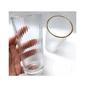 Imagem de Copo Alto 333ml Borda Dourada.