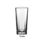 Imagem de Copo Alto de Vidro com Textura Ondas Plasvale 220ml