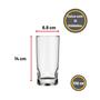 Imagem de Copo Amassadinho Long Drink 310ml - Kit 12 unidades